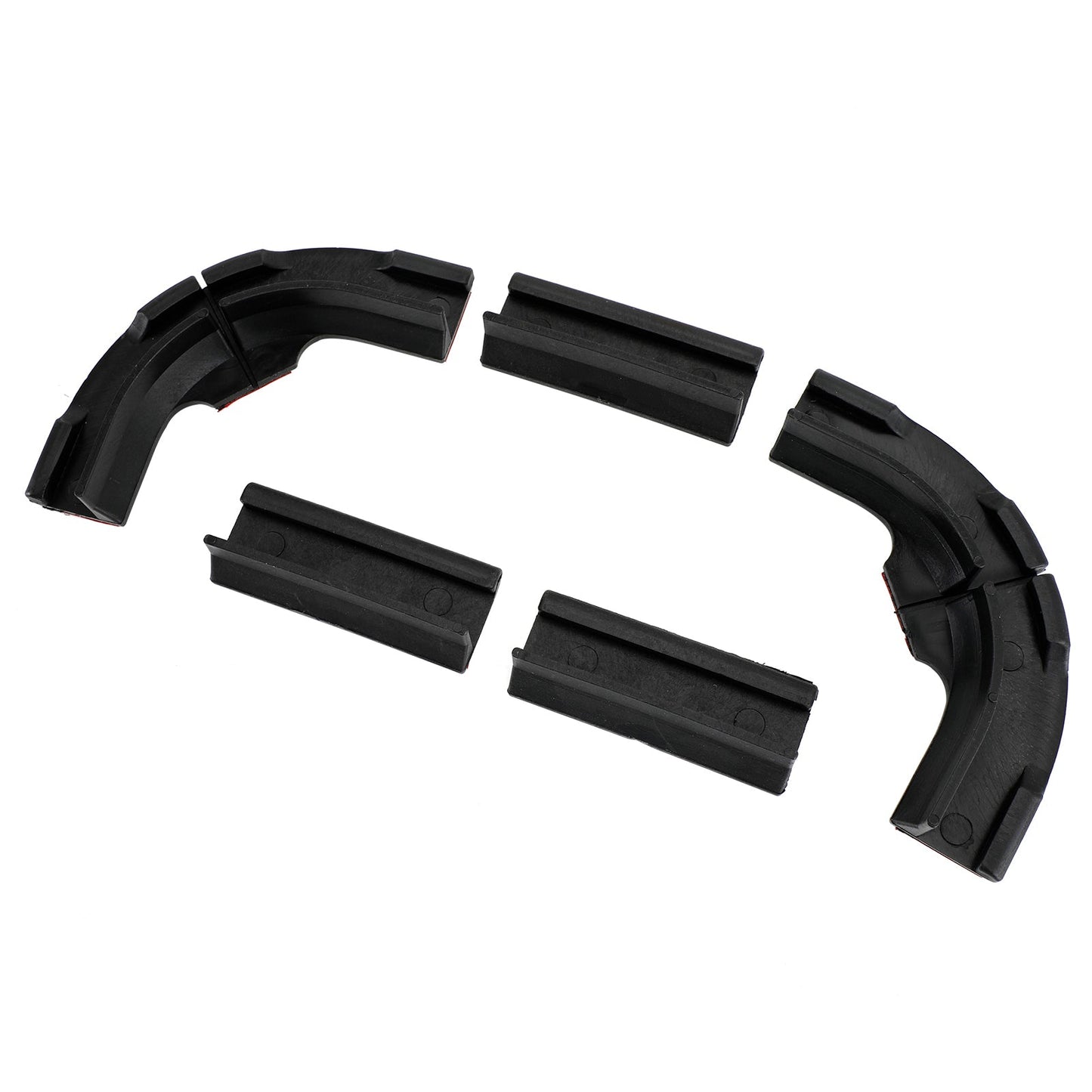 5 staffe generiche nere Hue Play Gradient Lightstrip Set di montaggio