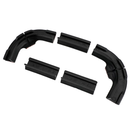 5 staffe generiche nere Hue Play Gradient Lightstrip Set di montaggio