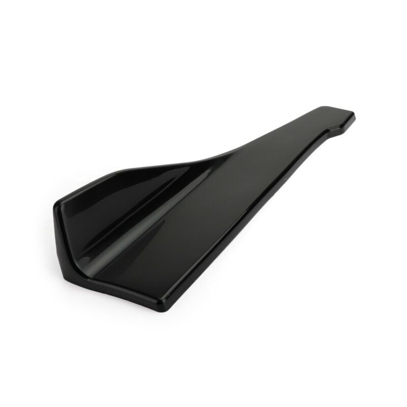 48cm Gonna Spoiler Posteriore Labbro/Estensione Laterale Rocker Splitter Winglet Wings Nero Generico