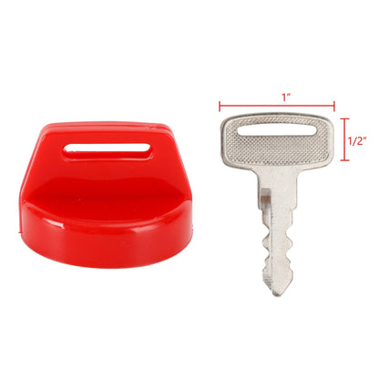 Polaris Ranger 400 500 570 800 900 1000 5433534 2 pezzi coperchio interruttore a chiave rosso