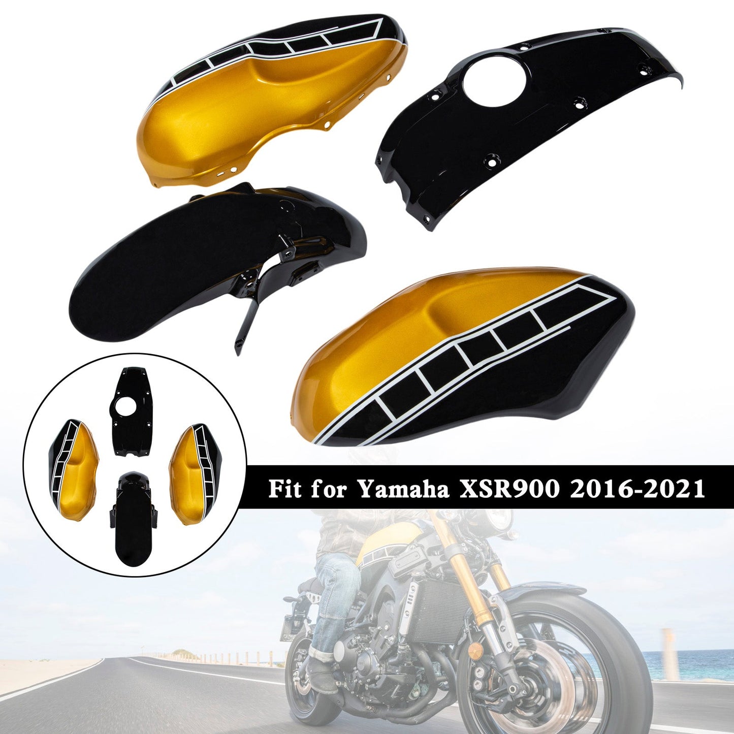 Kit carenatura Yamaha XSR900 2016-2021