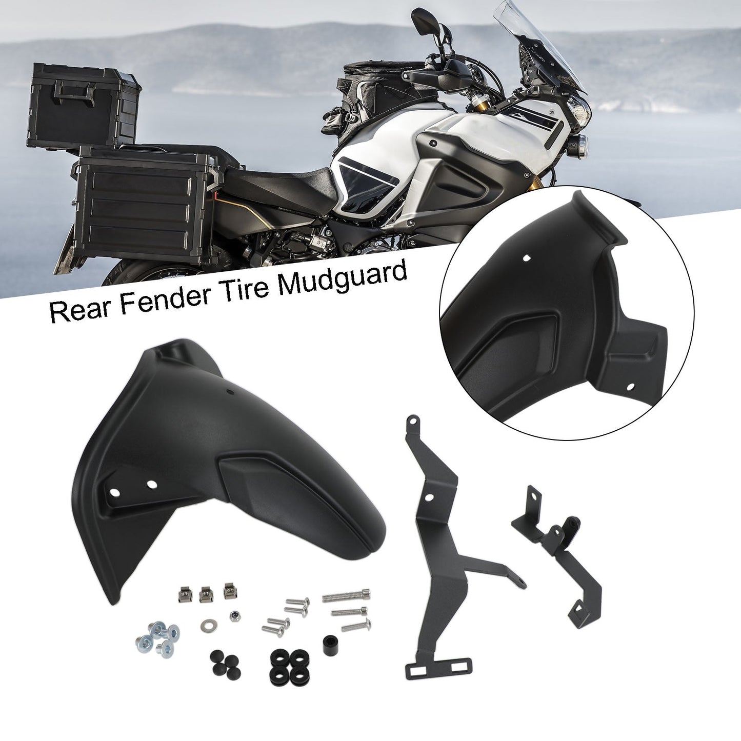 Yamaha XT 1200 Z Super Tenere 2010-2024 Parafango Posteriore Pneumatico Parafango Generico