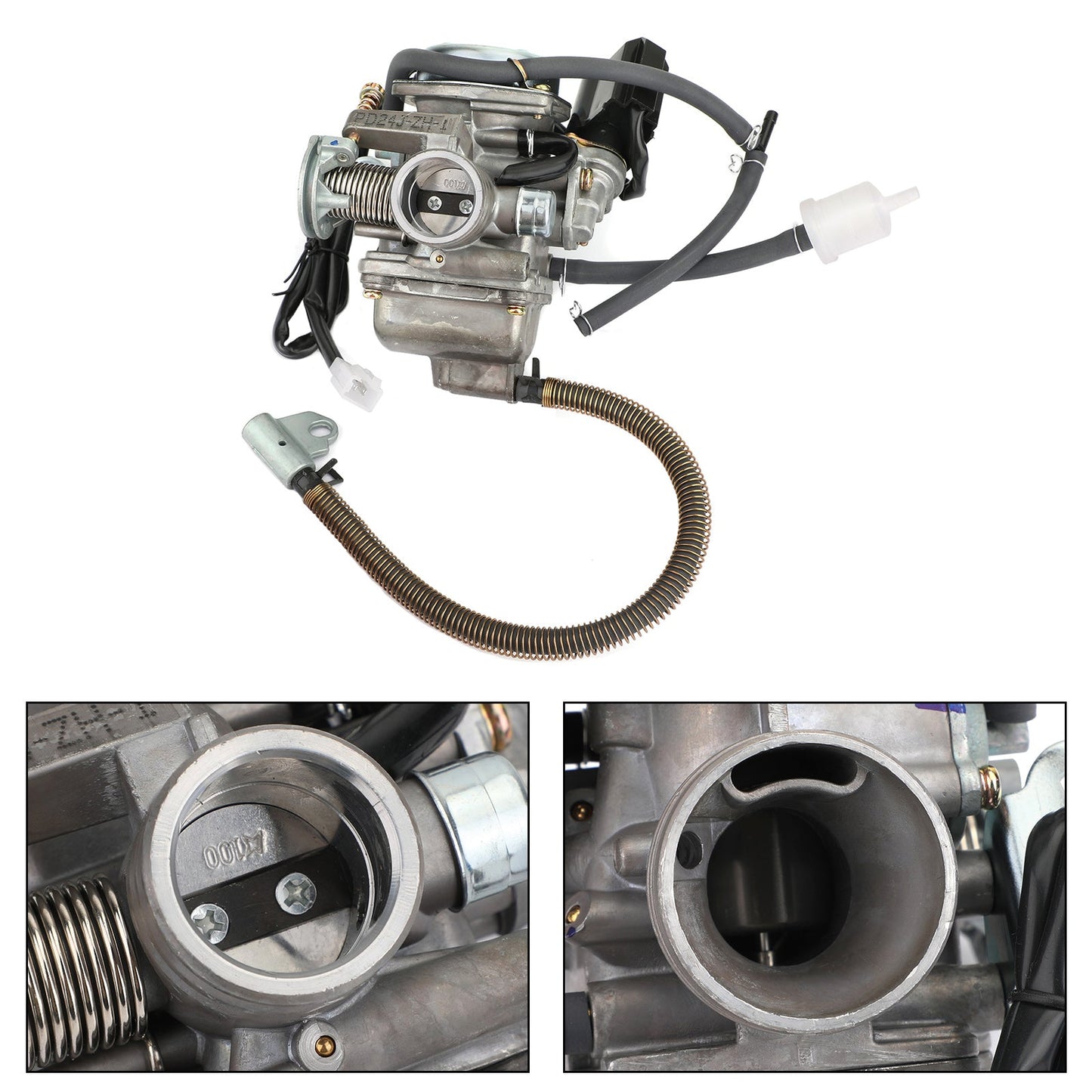 Carburatore Carb per GY6 125 150cc Scooter ATV Kazuma Baja Kymco Taotao SunL Serbatoio Generico