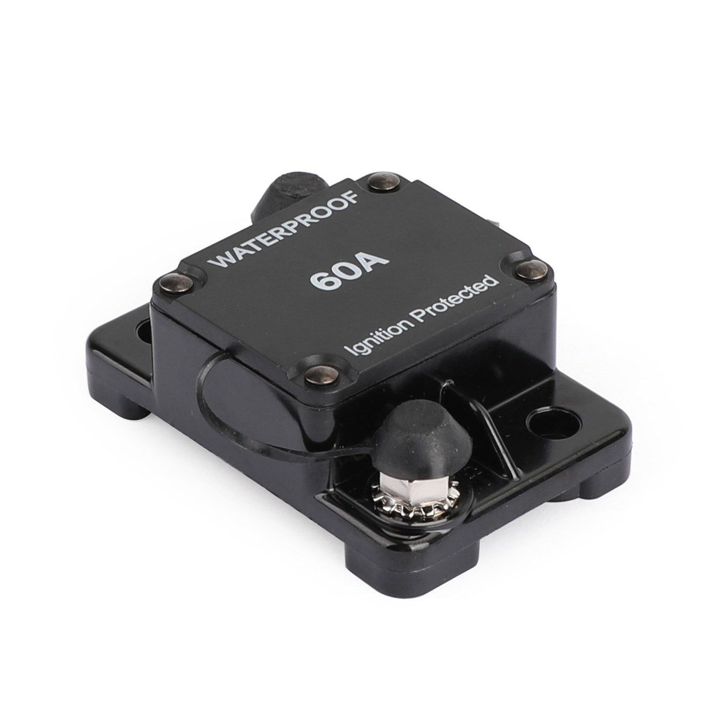 Fusibile interruttore automatico 60A AMP 12-48V DC Interruttore di ripristino automatico per barca per auto IP67