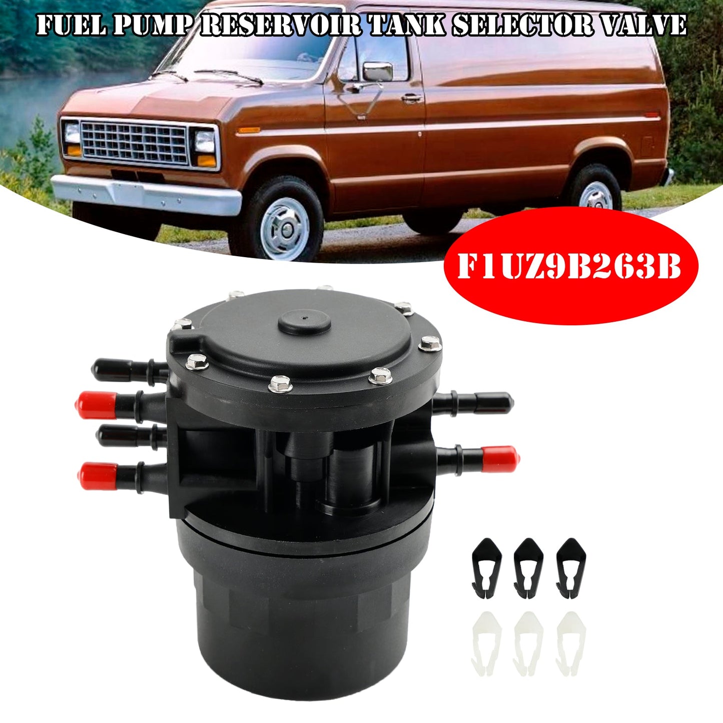 Valvola selettrice serbatoio pompa carburante Ford F Super Duty 1994-1997 F1UZ9B263B