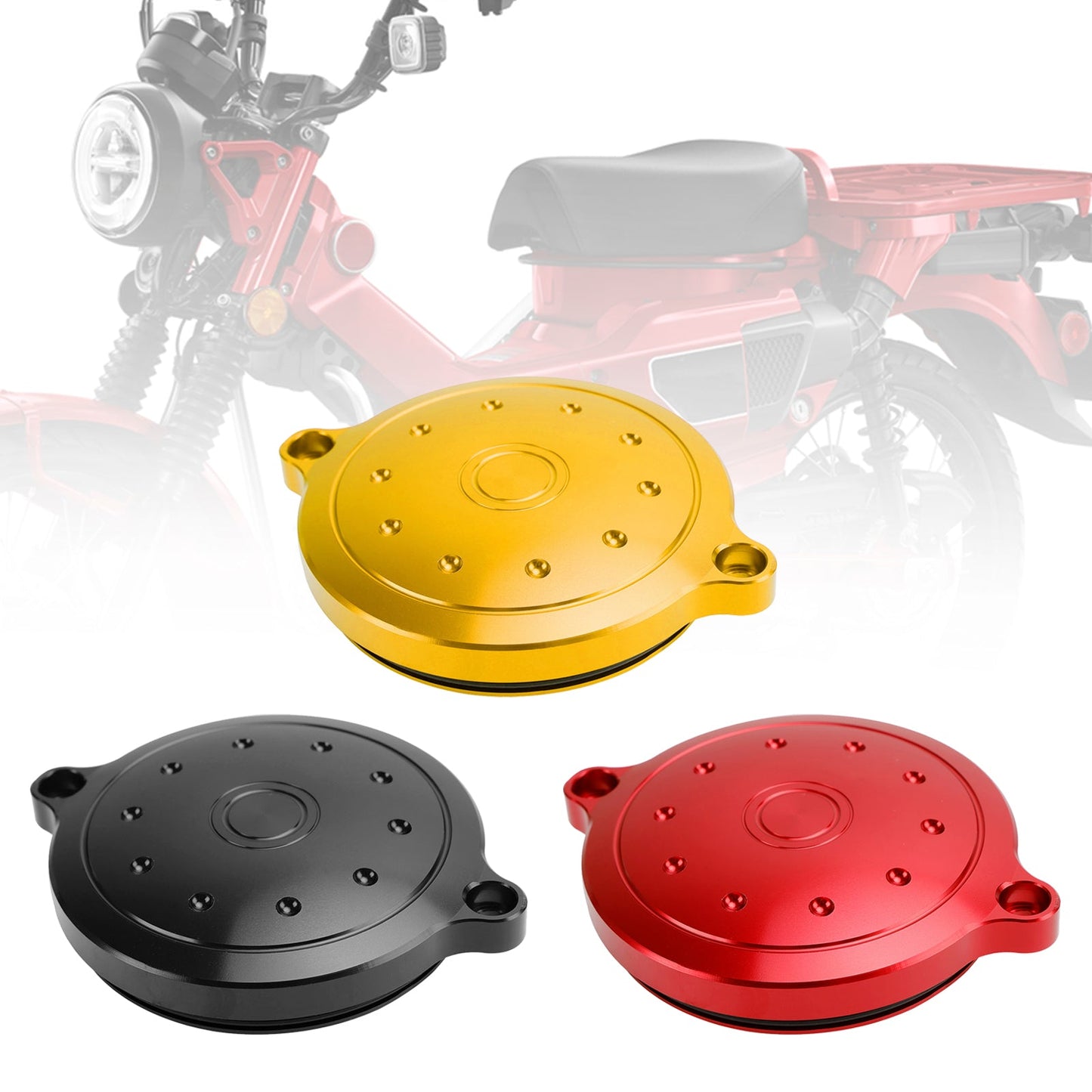 Coperchio laterale testata per Honda C/Ct125 Cub110 Trail Grom Msx Monkey Cub Rosso