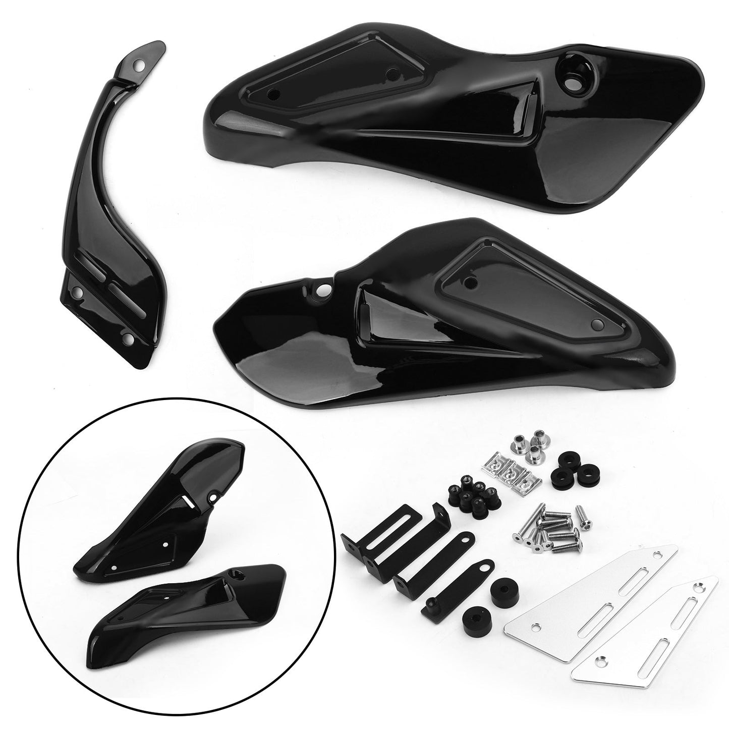 Pannello motore Belly Pan Lower Cowling Cover Carenatura per KAWASAKI Z900RS 2018+ Generico