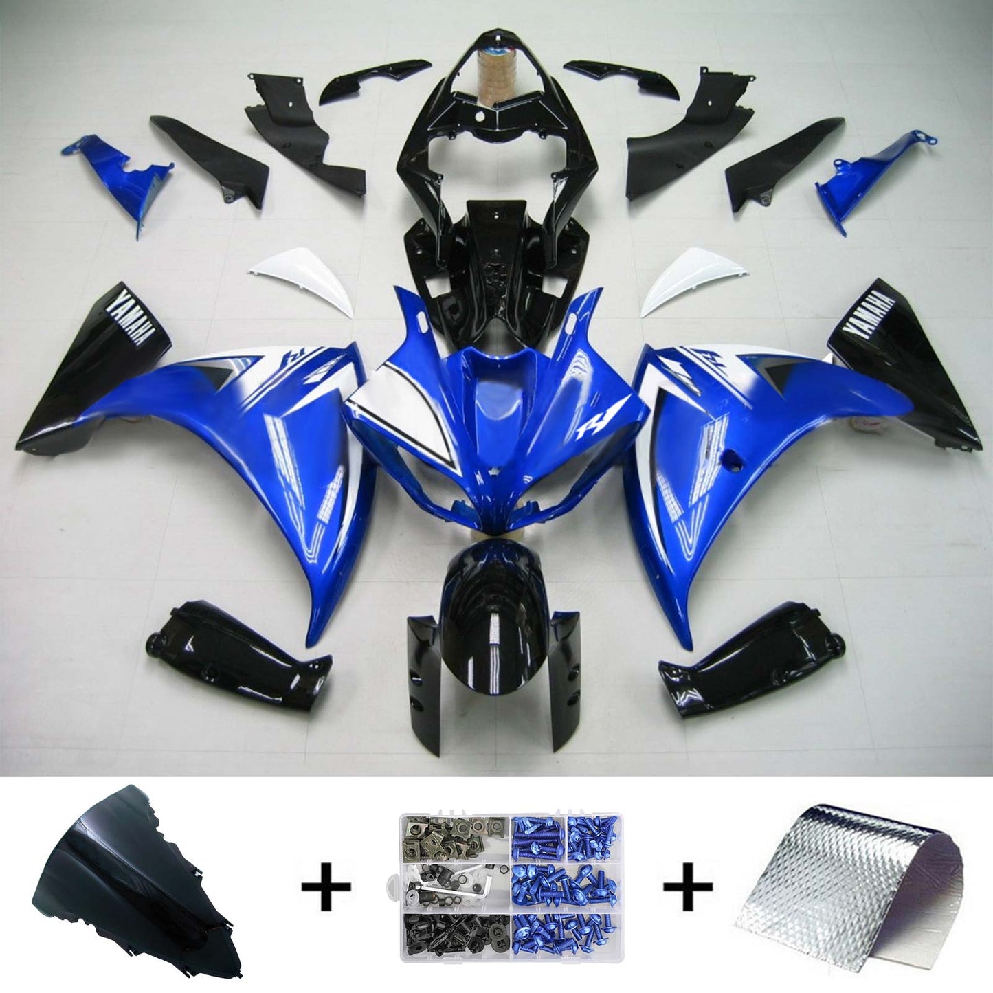 Kit di vendita iniezione Body Plastic Abs Fit per Yamaha YZF 1000 R1 2009-2011