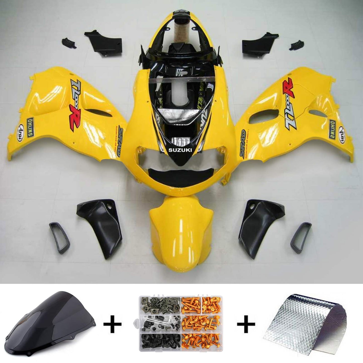 Suzuki TL1000R 1998-2003 Kit carenatura Carrozzeria Plastica ABS