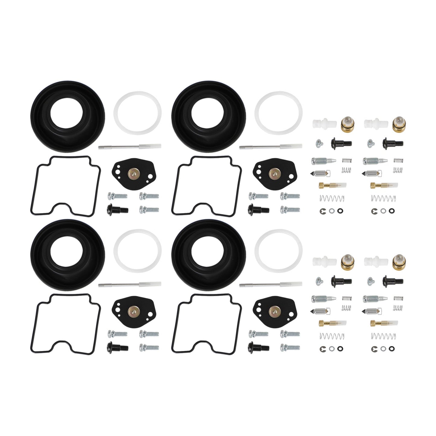 Suzuki DRZ400 DRZ400E DRZ400S DRZ400SM 4X Carburatore Ricostruzione Kit di Riparazione
