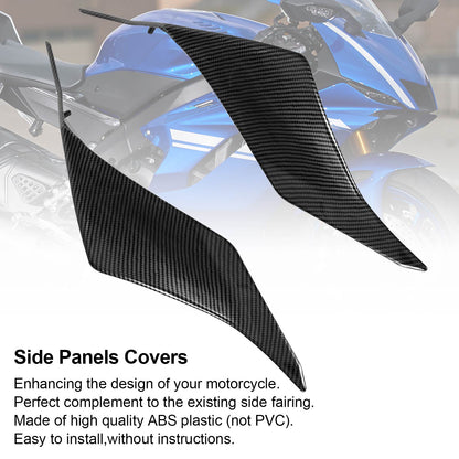 Copertura carenatura sedile posteriore laterale in carbonio per Yamaha YZF R6 2017-2020 Generico