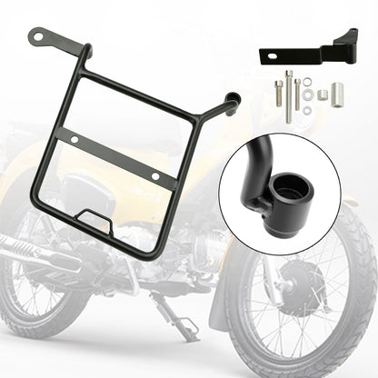 Staffa di montaggio per borsa laterale Honda CROSS CUB SUPER CUB nera