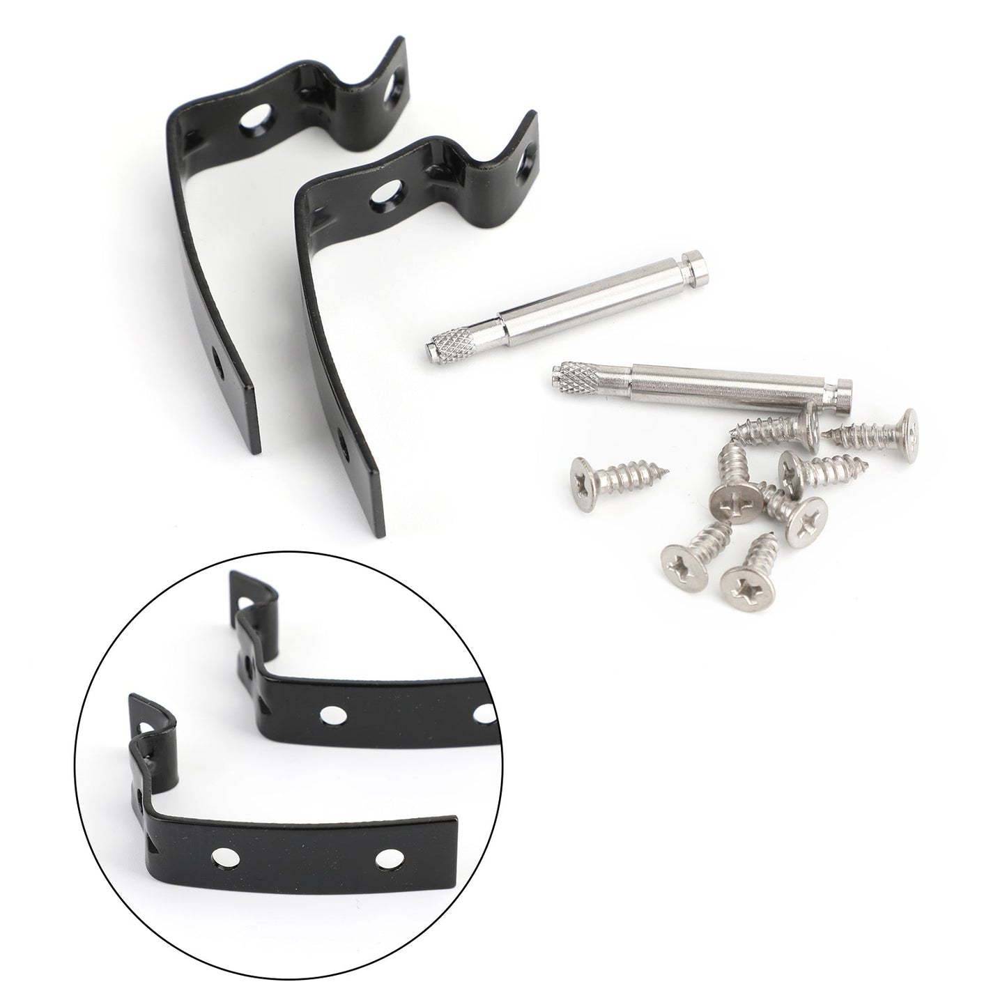Nuovo kit di riparazione vano portaoggetti per Audi coperchio cerniera A4 S4 RS4 B6 B7 staffa 8E2857131 generico