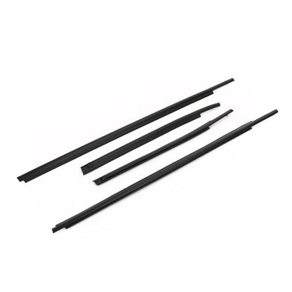 4x Modanatura Guarnizione Guarnizione Guarnizione Finestra Auto Per Toyota Tundra Doppia Cabina 07-20 Generico
