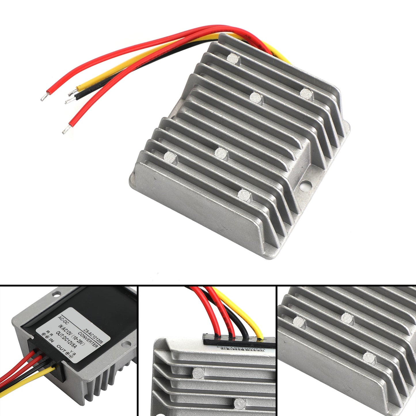 AC12V a DC12V 5A Modulo trasformatore adattatore di alimentazione convertitore di alimentazione impermeabile
