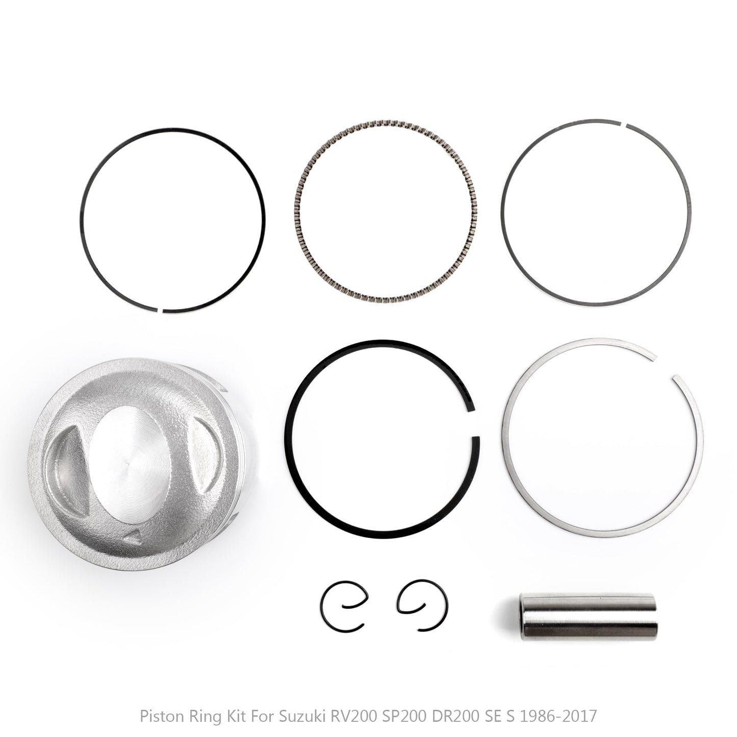 Kit pistone Suzuki DR200 SE RV200 SP200 86-91/17 STD 66mm 12111-42A20-0F0