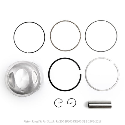 Kit pistone Suzuki DR200 SE RV200 SP200 86-91/17 STD 66mm 12111-42A20-0F0