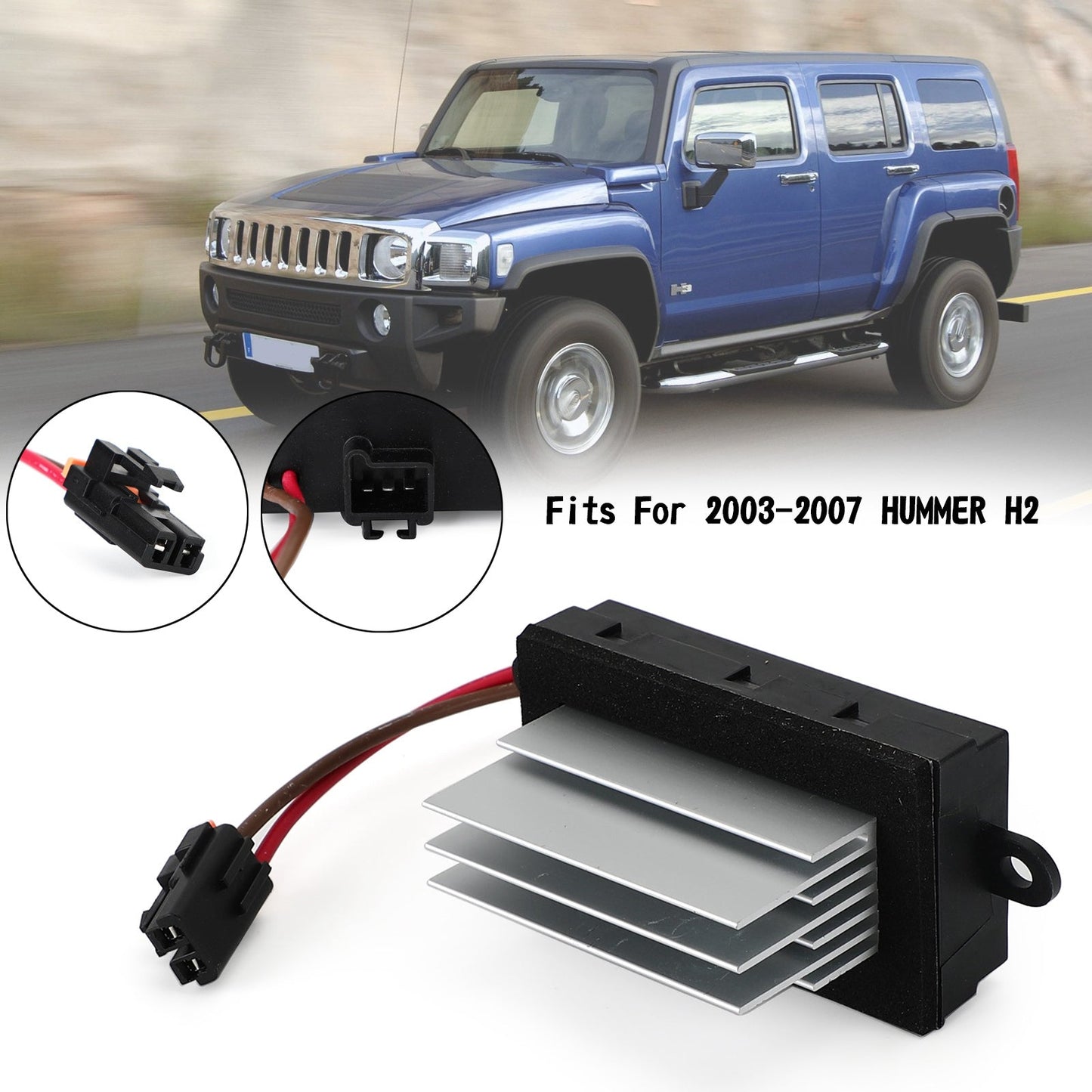 2003-2007 Resistenza del motore del ventilatore CA della ventola del riscaldatore Hummer H2 19331830