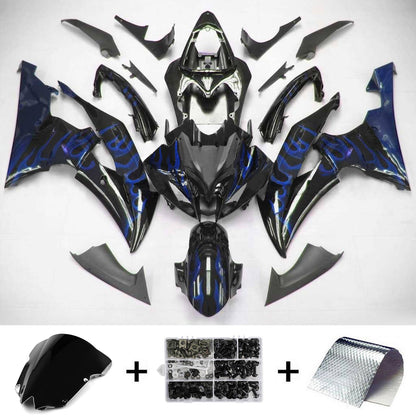 Amotopart Yamaha 2008-2016 YZF 600 R6 BLACI BLA