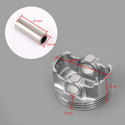 Pistone Kit &amp; Anelli Set STD +1.00 Fit per Yamaha YZF-R15 FZ 150 155cc 11-18 STD(57mm)1.00MM(58mm)Bore Size Generico