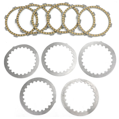 Kit frizione in ferro e dischi di attrito adatti per Yamaha DT125 DT125 R/LC RD125LC RZ125 Generico