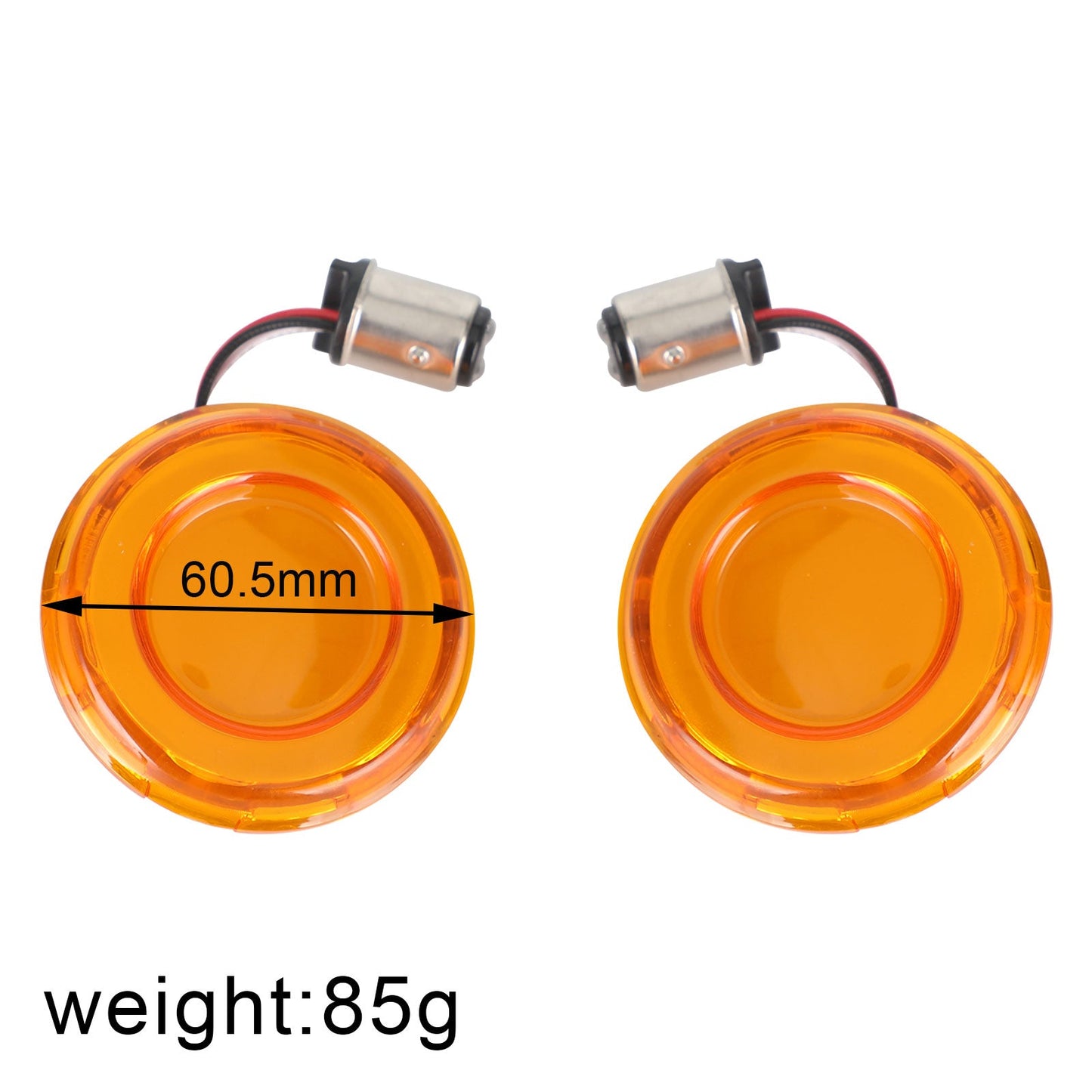 1157 Indicatore di direzione del freno a LED per Touring Street Glide Electra Glide Generico
