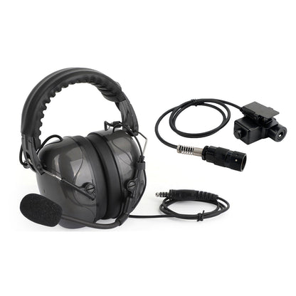 Per PRC148 PRC152 U329 Auricolare regolabile con cancellazione del rumore a 6 pin U94 PTT C5