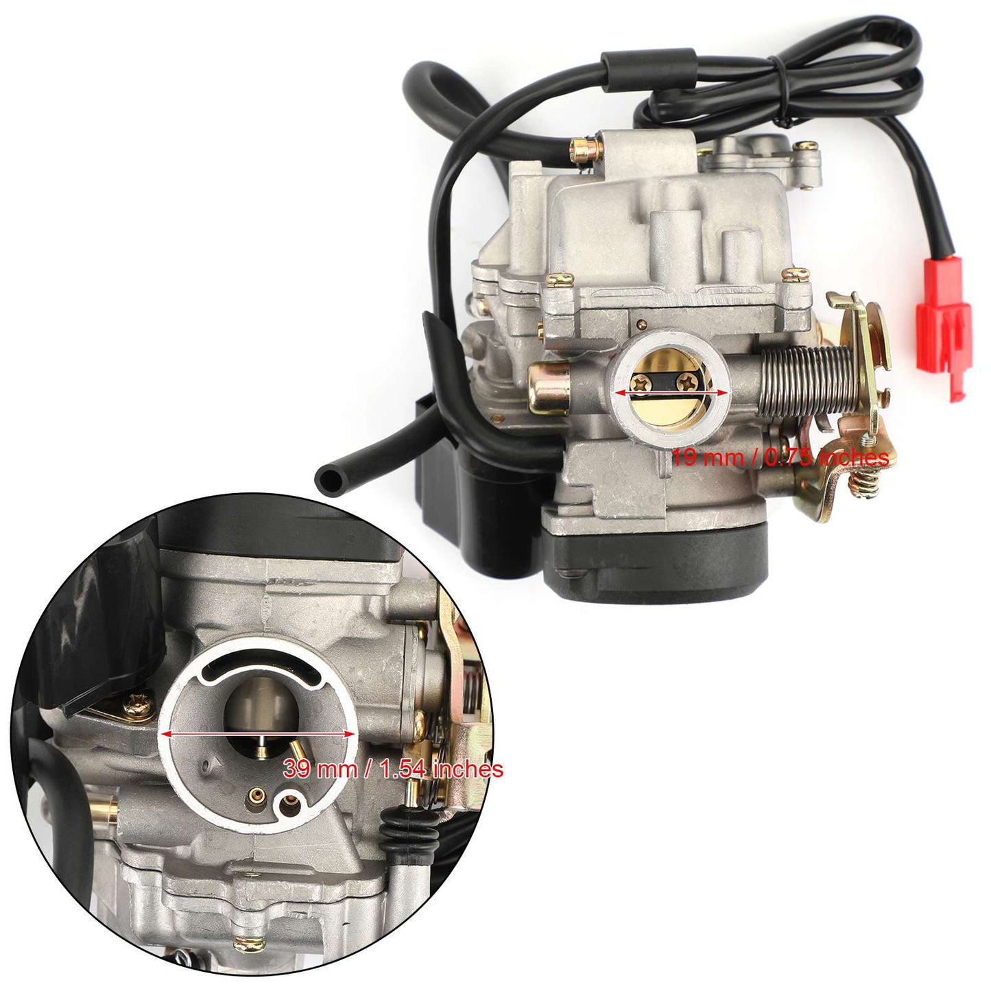 50CC SCOOTER CICLOMOTORE ATV GY6 CARBURATORE CARB adatto per ROKETA SUNL JCL BAJA Panterra Generico