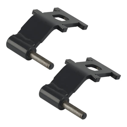 2PCS 7193725 Cerniera della porta della cabina per Bobcat T450 T550 T590 T595 T630 T650 T740 T750