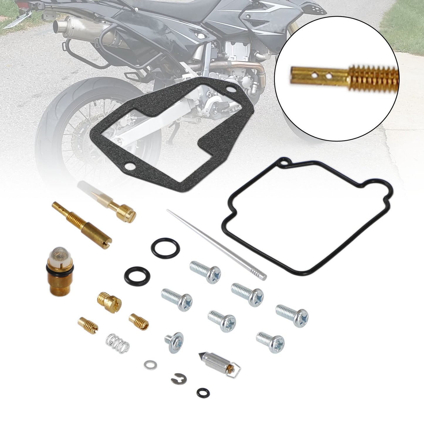 Suzuki DRZ250 DR-Z250 2001-2007 Kit riparazione ricostruzione carburatore