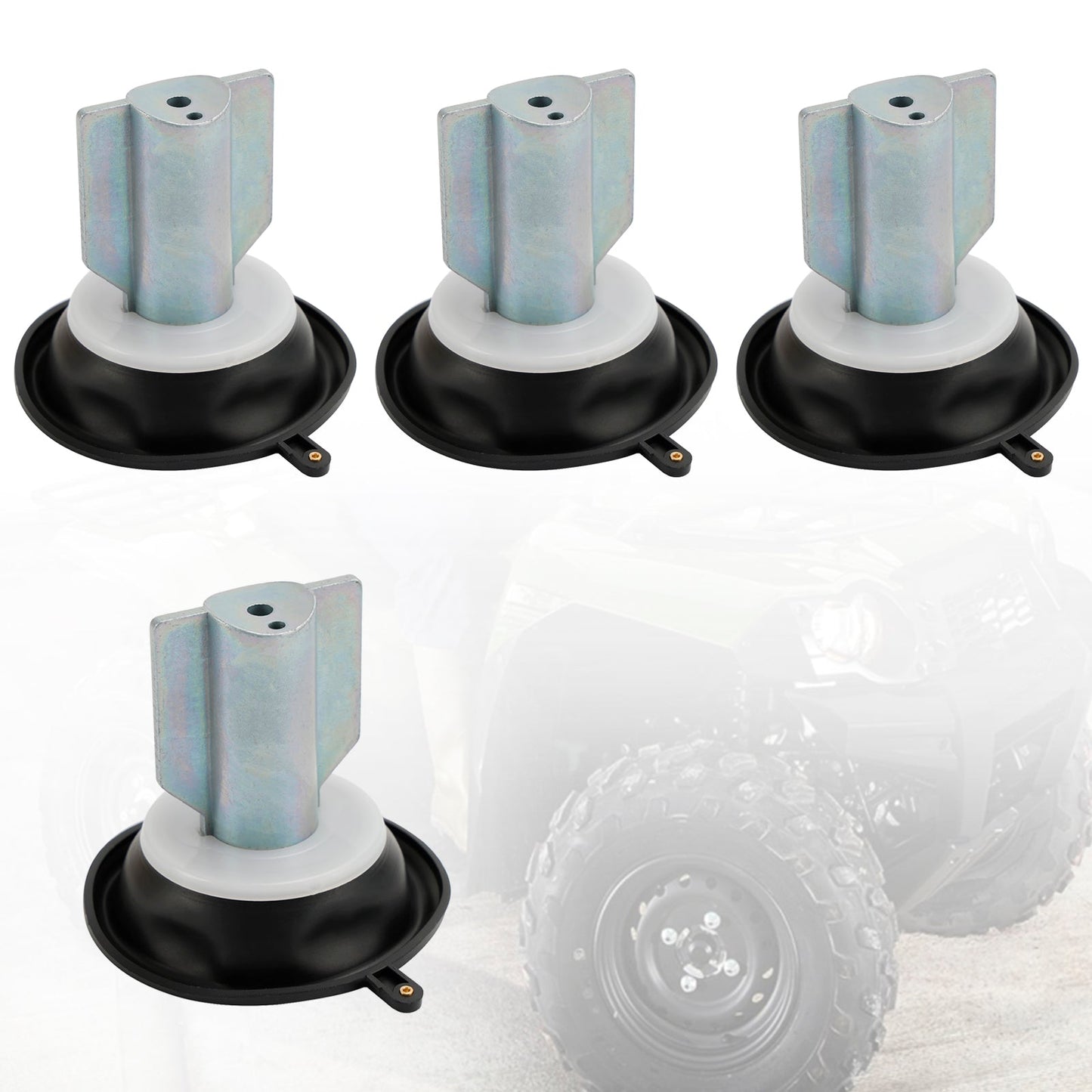 Membrana stantuffo carburatore 4X adatta per Kawasaki PRAIRIE 700 KVF650 KVF700
