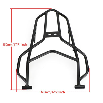 2021 2022 Honda CRF 250 L CRF 250 Rally (JP VER) Portapacchi Posteriore Tubo - Nero