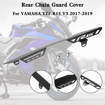 2017-2019 YAMAHA YZF R15 V3 Coperchio protezione protezione catena pignone posteriore