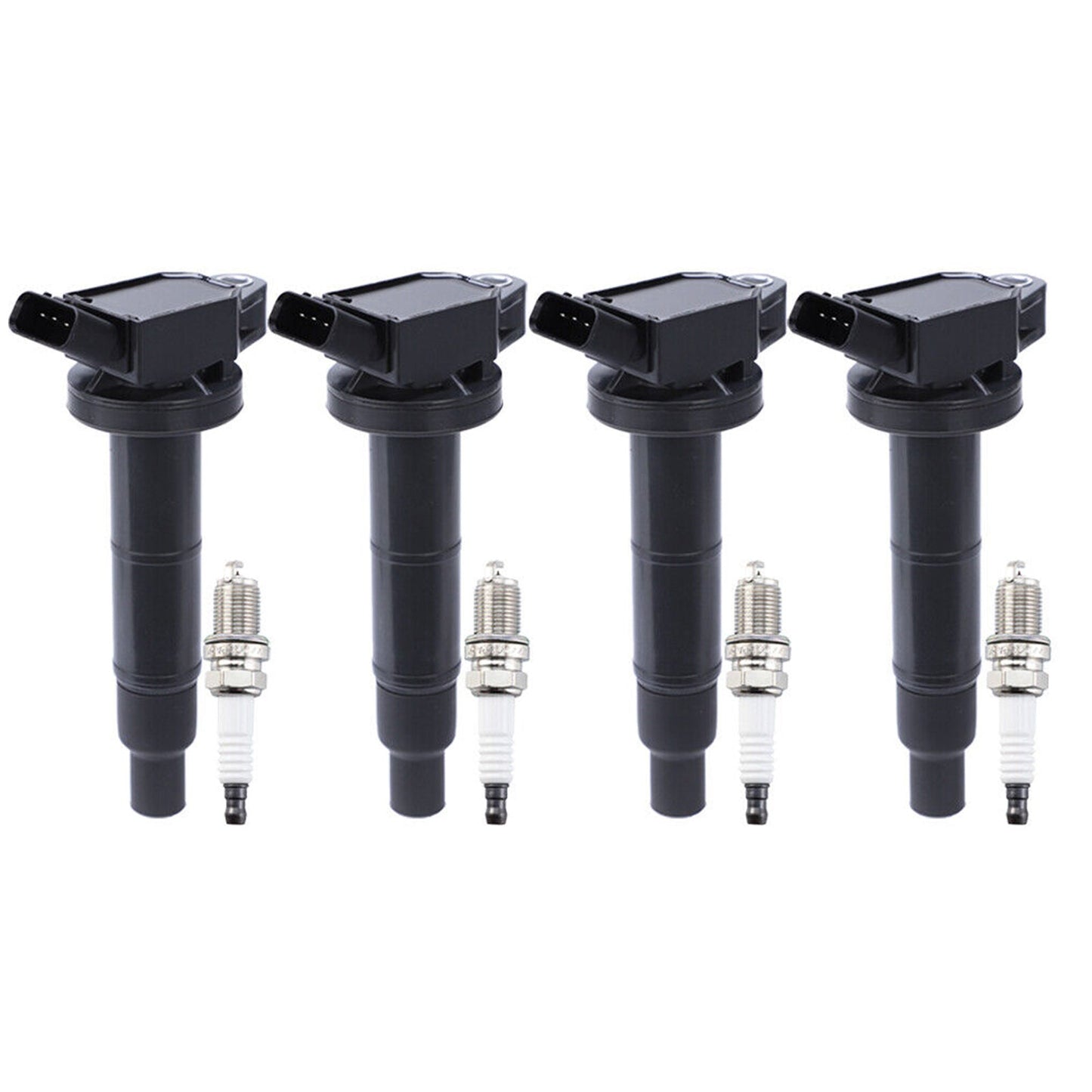 2010-2012 Lexus HS250H L4 2.4L 4x bobina di accensione + candela UF333 UF494