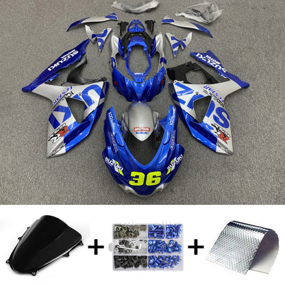 Amotopart Suzuki GSXR1000 2009-2016 K9 Kit carena Carrozzeria Plastica ABS
