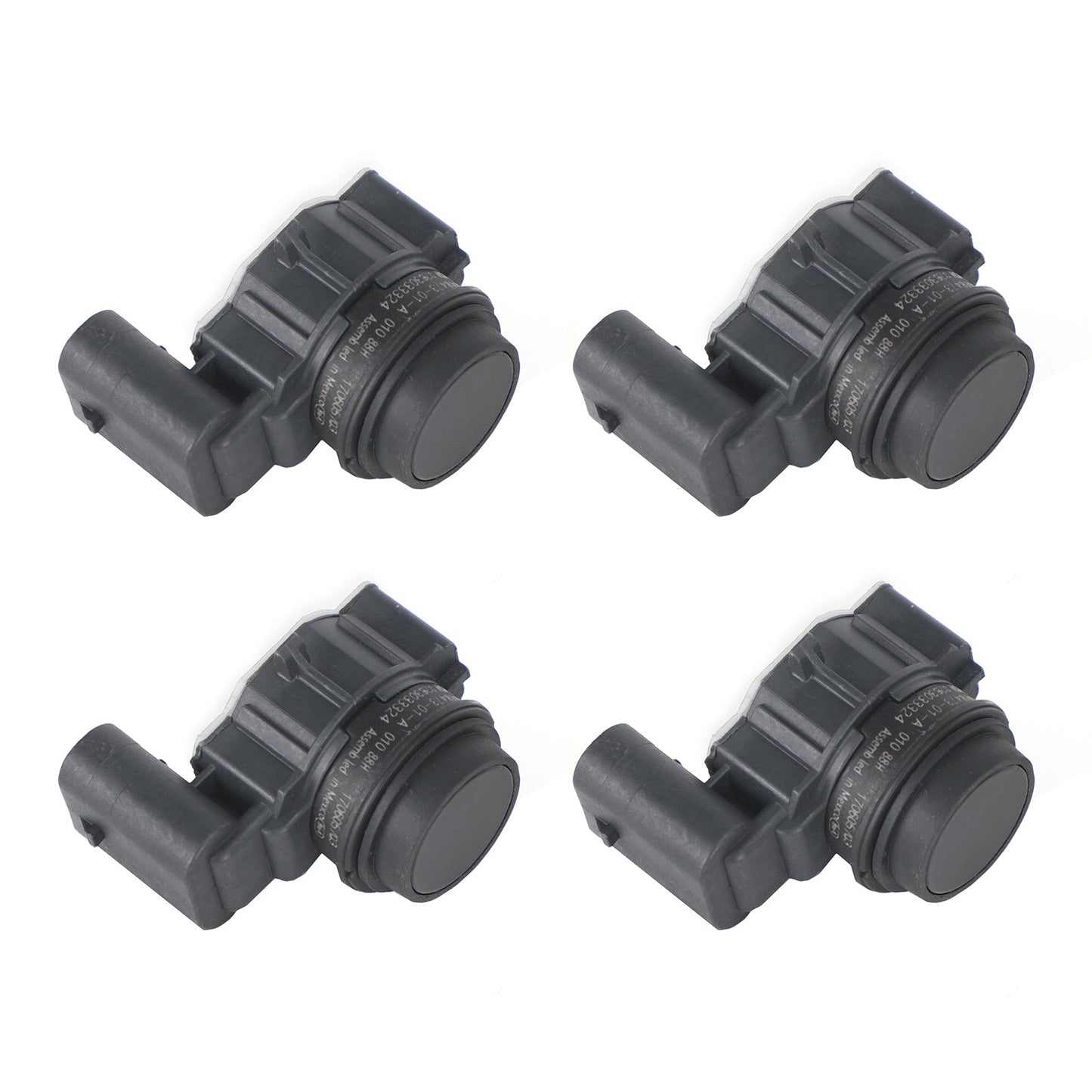 Sensore di parcheggio PDC ad ultrasuoni 4X 1048473-01-A per Tesla Model SX 2014-2016 generico