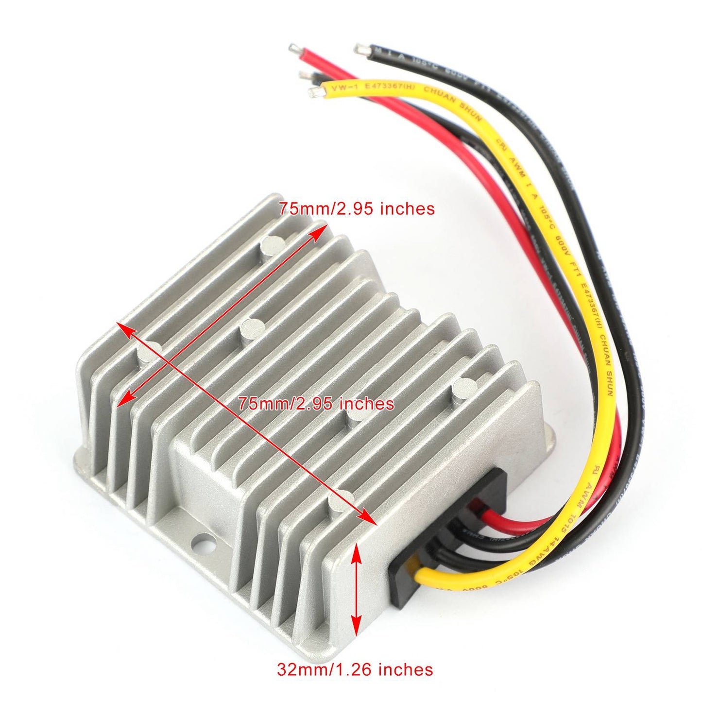 Impermeabile 24V a 12V 20A 240W Step Down Regolatore Convertitore DC/DC