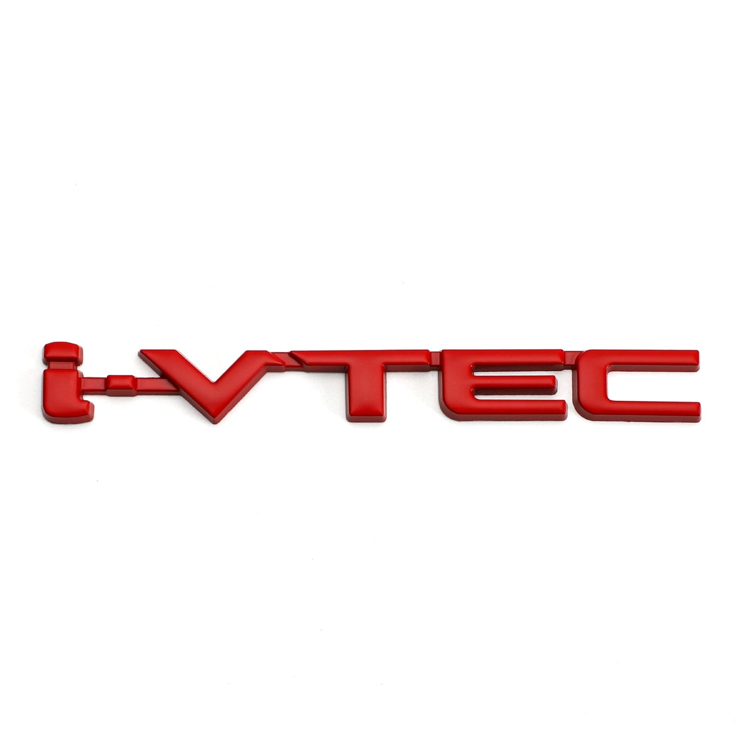3D Metal i-VTEC Car Trunk Rear Turbo Fender Distintivo dell'emblema Decalcomanie Adesivi Argento Generico
