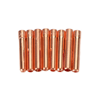 46Pcs Tig Gas Lens Collet Body Misura assortita Fit Tig Welding Torch Wp9 20 25