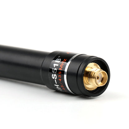 1 Pz Antenna HH-S518 + Dual Band 144/430 MHZ SMA Femmina Per Kenwood UV5R Radio 8 cm