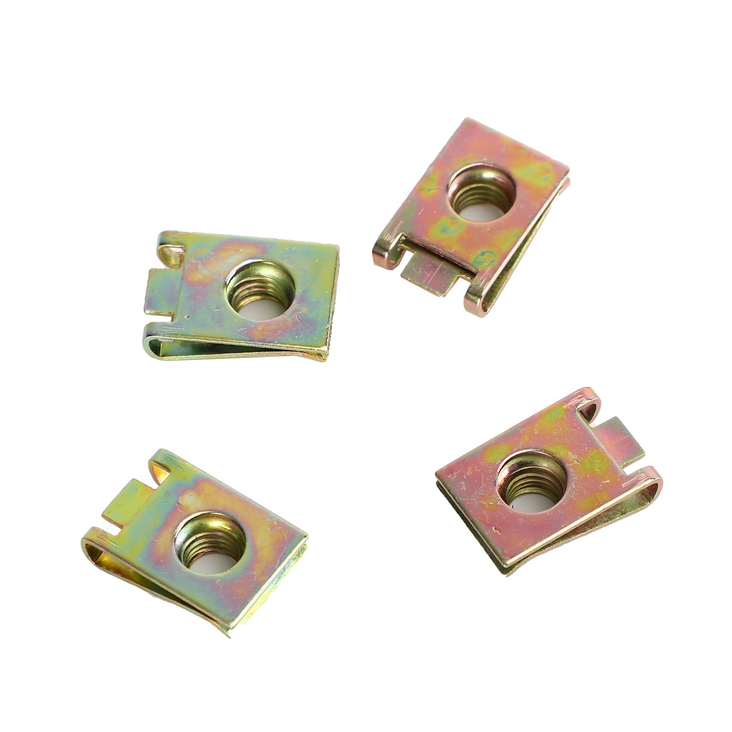 4Pcs Bisaccia Leva di Bloccaggio Bulloni e Dadi Kit Adatto Per Glide King Touring 96-19 Argento Generico