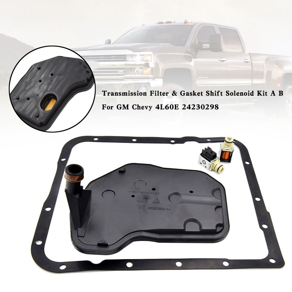 24230298 24208576 4L60E Kit solenoide cambio filtro e guarnizione AB AB per GM Chevy