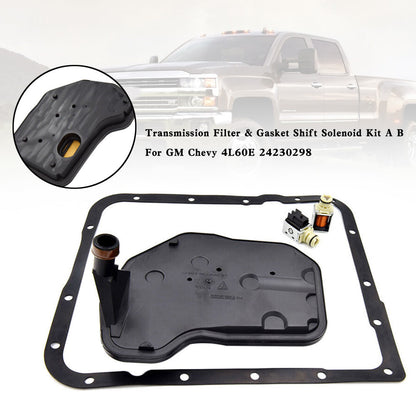 24230298 24208576 4L60E Kit solenoide cambio filtro e guarnizione AB AB per GM Chevy