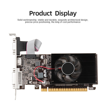 GT610 Scheda grafica indipendente da 1 GB Computer VGA con memoria DDR3 a telaio piccolo
