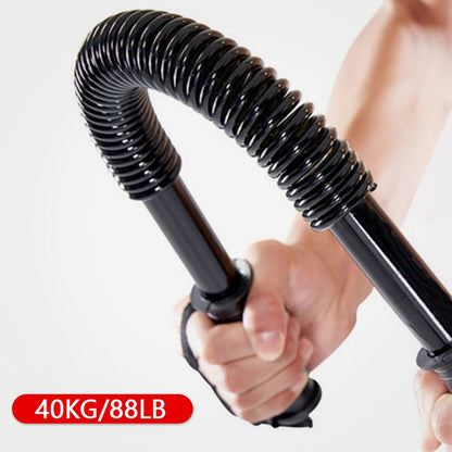 Heavy Duty Spring Chest Power Bar Twister Parte superiore del corpo Allenamento della forza delle braccia 40 kg