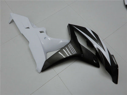 Kit carenatura carrozzeria stampaggio iniezione ABS per Honda CBR600RR 2007 2008 bianco nero generico