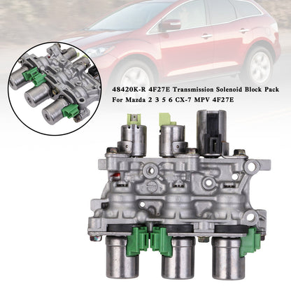 Pacchetto blocco solenoide trasmissione Mazda 2 3 5 6 CX-7 MPV 4F27E 48420K-R 4F27E
