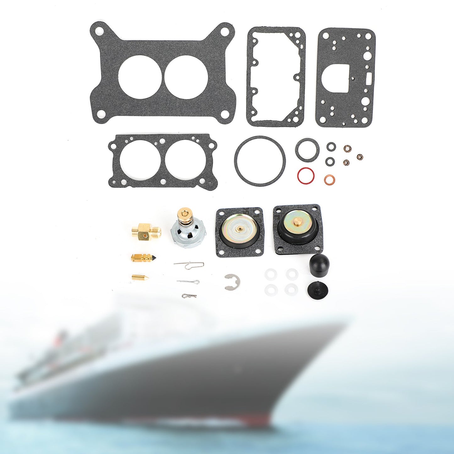 Carburatore Carb Rebuild Kit adatto per Volvo Penta 21533400 4.3L 5.0L 5.7L