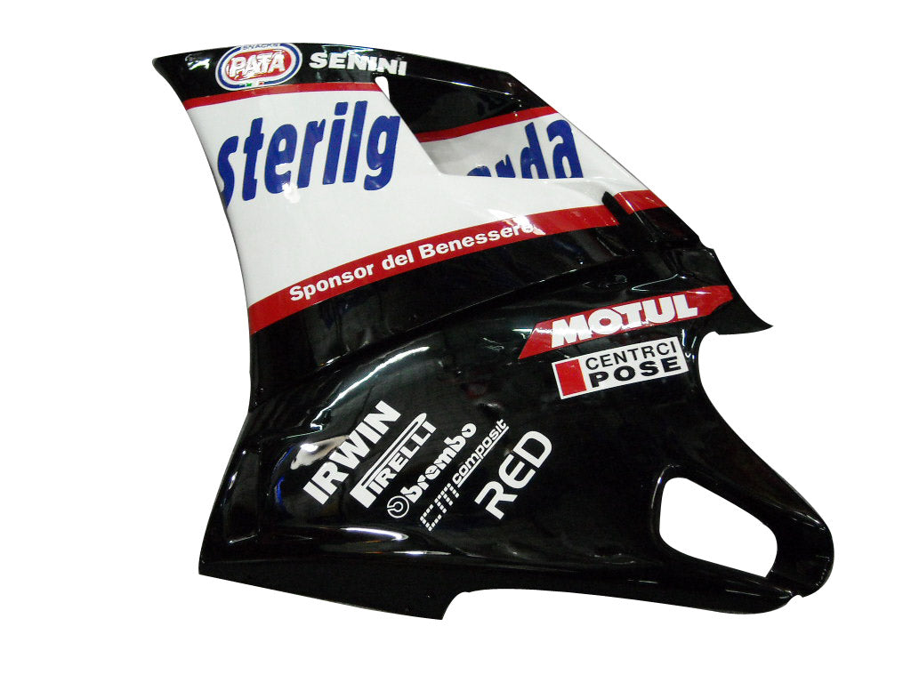 Carene per Ducati 996 Nero Bianco Sterilgarda 1996-2002 Generic