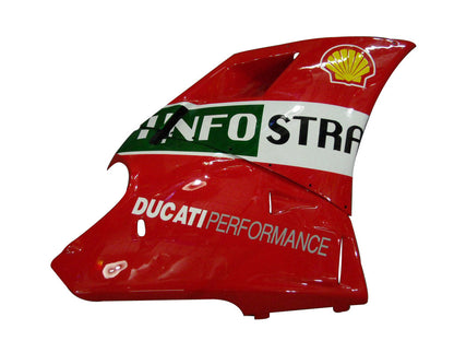 Carene per Ducati 996 Rosso Bianco Infostrada 1996-2002 Generico